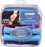Conair Styling Essentials 12-Pack Flexiroll Hair Rollers