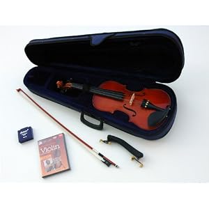 NEW COMPLETE QUALTIY 4/4 VIOLIN FIDDLE PACK + XTRAS DVD