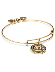 Alex and Ani "Sorority" Alpha Phi Expandable Wire Bangle Bracelet