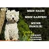 Metall - Warnschild West Highland White Terrier, Westie