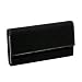 Gucci GG 254586 F4CUG 1000 GG Print Black Women's Tri Fold Long Wallet
