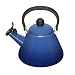 Le Creuset Kone Kettle with Whistle, 1.6 Litre, Graded Blue
