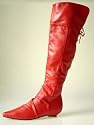Couture Discount Damenstiefel Fashion Overknee Boots (ST47), rot