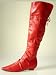 Couture Discount Damenstiefel Fashion Overknee Boots (ST47), rot