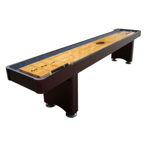 Georgetown Shuffleboard Table with 1.75 in. Butcher Block & Climate Adjustment