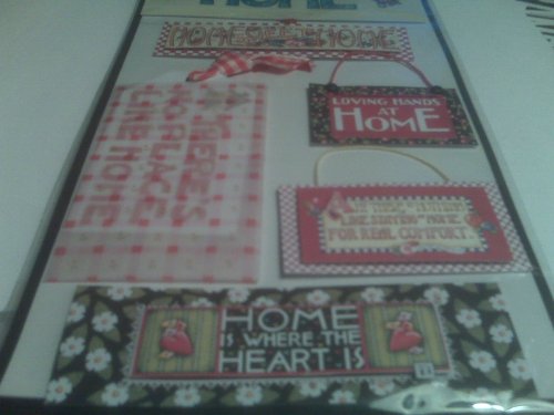 scrapbooking corners:Mary Engelbreit: Home Sweet Home Layered Sentiments