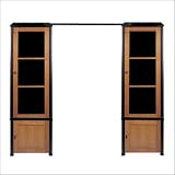 Sanus CFA56-CB,CFA21-CB,CFB-TB - Component Cherry Big Screen Entertainment Center