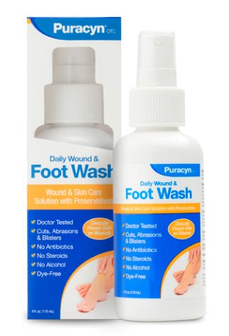 Puracyn Daily Wound & Foot Wash 4 Fl. Oz. (Pack of 2)