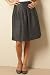 Info/Buy Knee Length Jaquard Pleated Skirt with Wool
