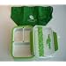 650ml Lunch Box Bento Box with a Green Bag / Made in Japan