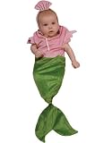 Rubies Costume Co. Deluxe Baby Bunting, Mermaid Costume, 1 to 9 Months