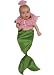 Rubie's Costume Co. Deluxe Baby Bunting, Mermaid Costume, 1 to 9 Months