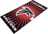 NFL Atlanta Falcons Sunburst Fiber Reactive Beach / Bath Towel