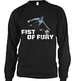 Fist Of Fury Bruce Lee Mens Thermal Shirt, Officially Licensed Bruce Lee Mens Long Sleeve Thermal Shirt