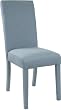 Turquoise and Pink Fabric Upholstered Parsons Chair [BT-350-12312-GG]