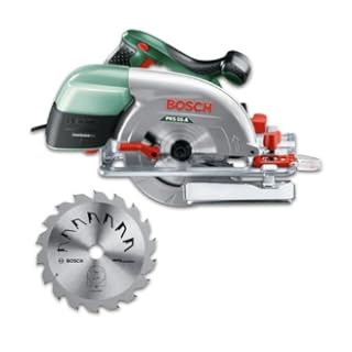 Bosch Handkreissäge PKS 55A mit Extra HM Sägeblatt 18 Z