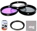 67mm Filter Kit For Canon PowerShot SX500 IS 16.0 MP Digital Camera Includes Filter Adapter + Ring Adapter + More!!