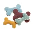 Eco Bone Toy with Squeaker: Lichen (Small)