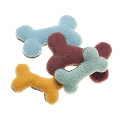 Eco Bone Toy with Squeaker: Lichen (Small)