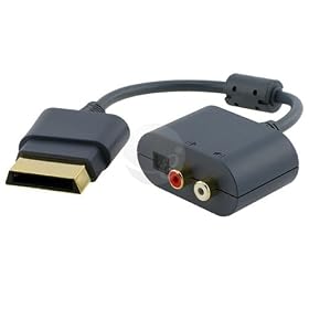 Microsoft RCA Audio Cable Adaptor For Xbox 360