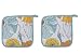 Now Designs Basic Potholders, Carmen, Set of 2