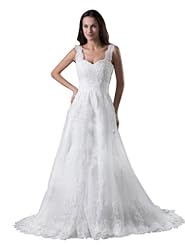 Scoop Neck Spring Fall Winter Mermaid Spaghetti Strap Sequined Ruched Applique Lace-Up Beaded Tulle Wedding Dress  with a Court Train 