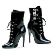 Ellie Shoes Women's 511-LOCK 5" Heel Lace-Up Ankle Boot