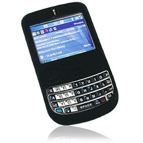 PCMICROSTORE Brand HTC T-Mobile Dash S620 Smartphone Premium Black Silicon Skin Case Cover