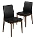2 Autograph Addison Black Dining Chairs