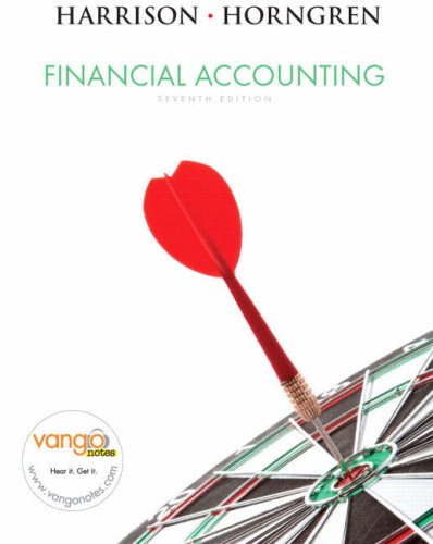 Textbook - Financial Accounting (7th Edition)