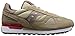 Saucony Originals Men's Shadow Original Classic Retro Running Shoe, Beige/Red, 9.5 M US