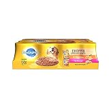 PEDIGREE Meaty Ground Dinner Variety Pack Chopped Beef & Chicken Canned Dog Food 13.2 oz. (12 Pack)