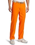 Puma Men's Golf Solid 5 Pocket Tech Pant, Vibrant Orange, 34