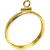14K Yellow Gold Coin Bezel Frame for $5 1909 Up USA 41KxnX1JNXL. SL160 14K Yellow Gold Coin Bezel Frame for $5 1909 Up USA