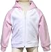 Bella Baby Two-Tone Fleece Raglan Hooded Sweatshirt. 110