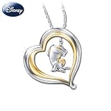 Some Days Look Better Upside Down Eeyore Pendant Necklace: Disney Winnie The Pooh Jewelry by The Bradford Exchange