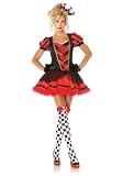 Leg Avenue Women's Dark Heart Queen Costume