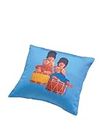 Anne Geddes Cojín Con Relleno Extraíble Drummers (Cielo)