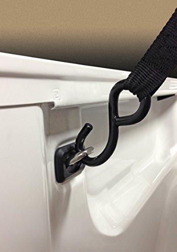 Bull Ring 1001 for 2007-2017 Chevy GMC/Silverado/Sierra & 2015-17 Colorado/Canyon Bullet retractable Truck Bed Side Wall Anchors Factory Direct 1-Pair
