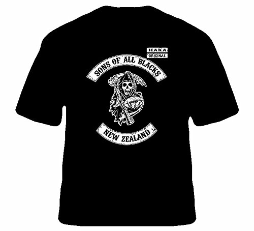 Tshirt Bandits Men's Sons Of New Zealand All Blacks T-Shirt