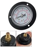 Buy 0-140 Psi Pneumatic Compressed Air Pressure Gauge Black by uxcell