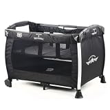 Rock Star Baby Play Yard - Black