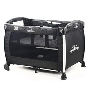 Rock Star Baby Play Yard - Black