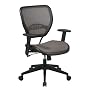 Office Star Latte Air Grid Back Deluxe Task Chair with Adjustable Arms