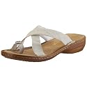 Rieker Regina 60856-60, Damen Sandalen/Zehentrenner, beige, (crema 60)