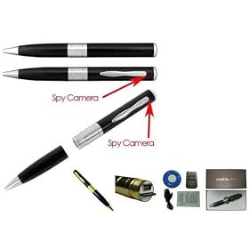 8GB Spy Pen 640 x 480 Resolution Camera DVR Hidden Color Video