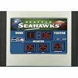 Seattle Seahawks Scoreboard Desk & Alarm Clock