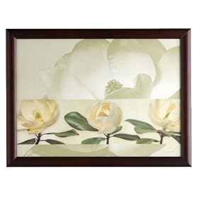 Magnolias Lap Desk - For Laptop Computer, Meals - Other Designs Available by Distributed Wellhaven Gifts for Seniors & Boomers