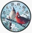 1597 Cardinals Thermometer
