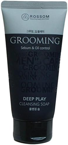 Facial Cleanser Face Wash for Men Foaming Cleansing Skin Care 150ml ROSSOM Korea Deep Play